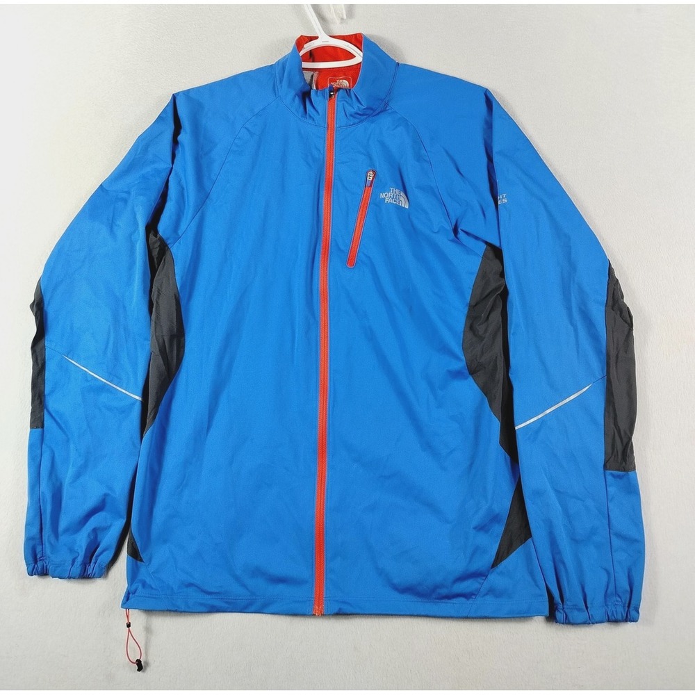 The North Face Flight Series FlashDry Jacket Mens‎ Medium Blue Running Trail